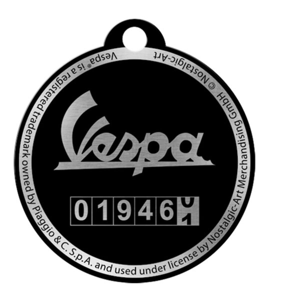 2/$12 Nostalgic Art Retro Vespa - Speedometer Keyring - Picture 10 of 10